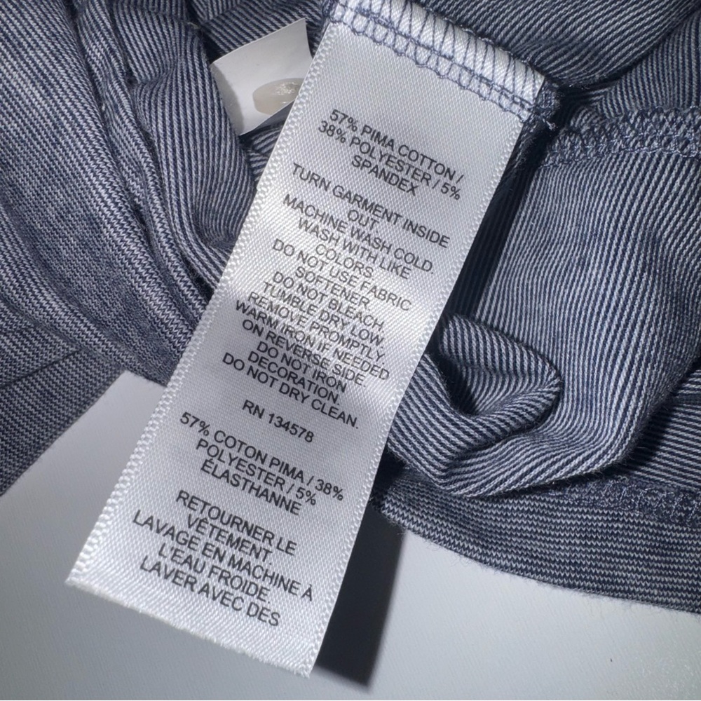 Vineyard Vines men’s Edgartown Polo Grey XXL Pima Cotton Polyester - Picture 7 of 8